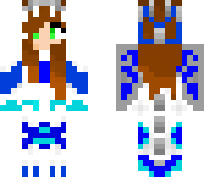 blue dragon girl