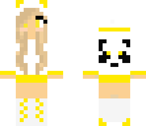 cute yellow girl