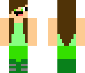 green girl