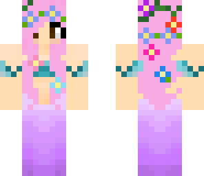 magenta mermaid
