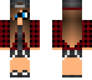 plaid girl