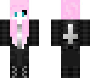 pastel goth oc different eyes