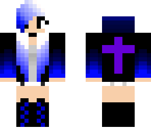 blue tumblr girl