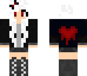 red bleeding heart girl