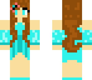 teal girl