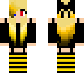 striped girl