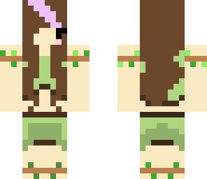 kawaii forest elf girl