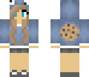 cute cookie monster girl