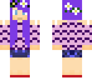 purple girl
