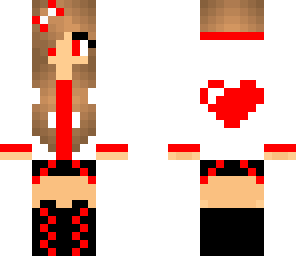 cute heart girl