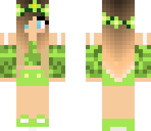 green girl