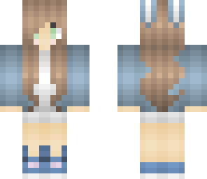 blue bunny girl