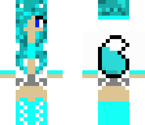 blue fox girl