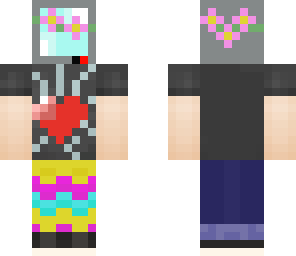 computer head girl