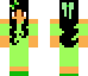 green and black