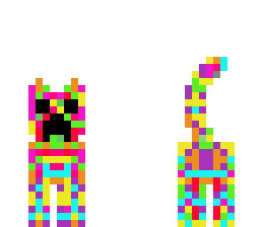 rainbow creeper cat
