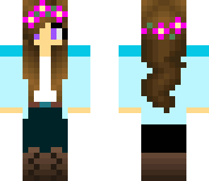 flowercrown girl