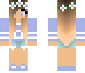 blue girl