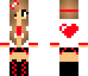 edited heart girl