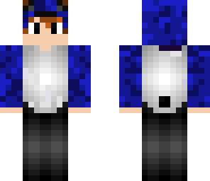 panda boy blue