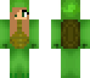 turtle onesie with short hair 