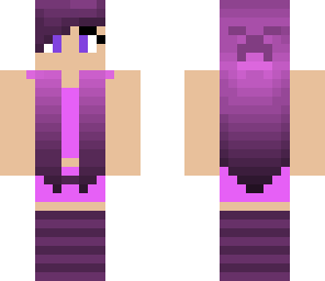 purple creeper girl
