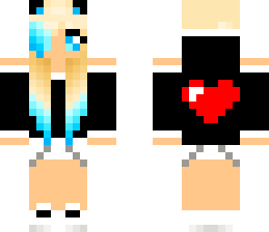 blue girl