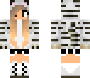white tiger girl