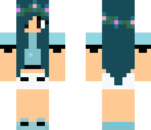 blue girl