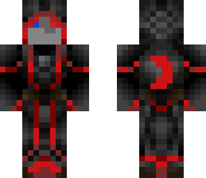 cloaked red warrior