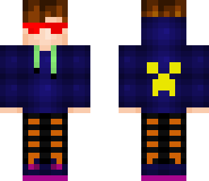 creeper with hoodie