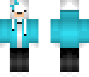 girl polar bear with hoodie