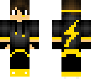 yellow lightening boy