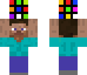 steve with rubik's cube