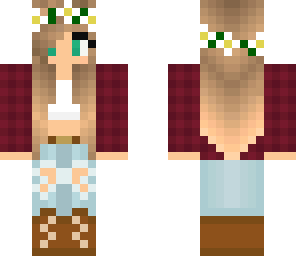 flower plaid
