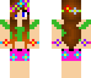 flowery girl