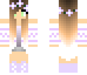 pastel lavender girl
