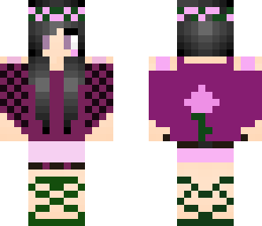 pink rose girl