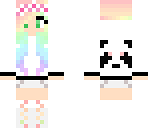 kawaii panda girl