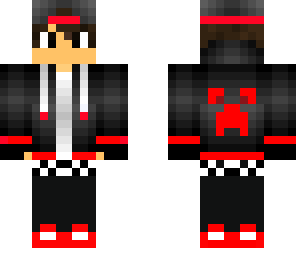 youtuber skin red