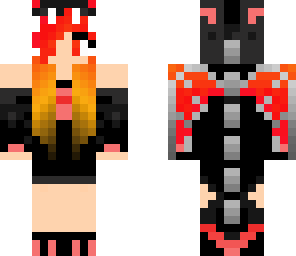 nightlyharbor27s fire dragon skin