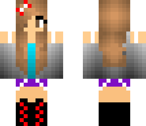 detailed girl skin
