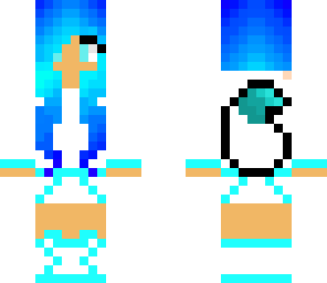 blue wolf girl