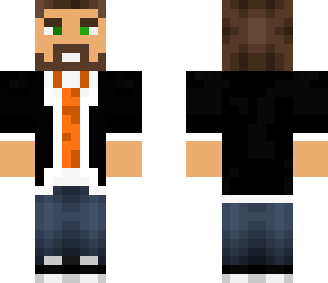 orange tie guy