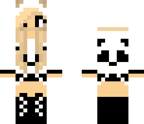 adorable panda gal  edit 