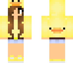 yellow duck girl