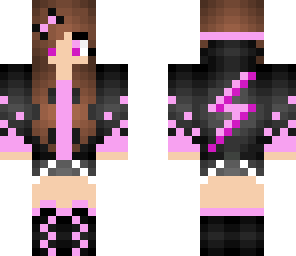 pink lightning girl