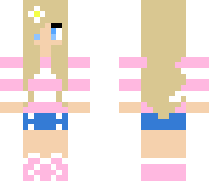 -flowery gurl skin-