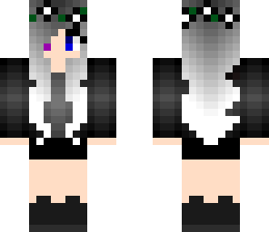 dark dressed girl