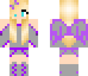 cool purple pixie